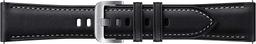 Samsung Stitch Leather Band (20mm) - Black