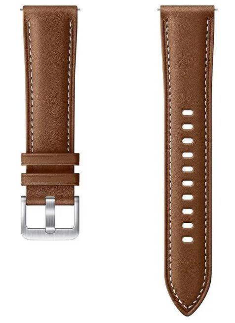 Samsung  Stitch Leather Band (20mm) - Brown - Excellent