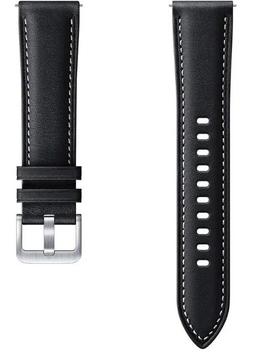 Samsung Stitch Leather Band (22mm) - Black