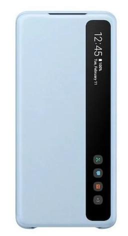 Samsung S-View Flip Phone Cover for Galaxy S20 (5G) - Blue