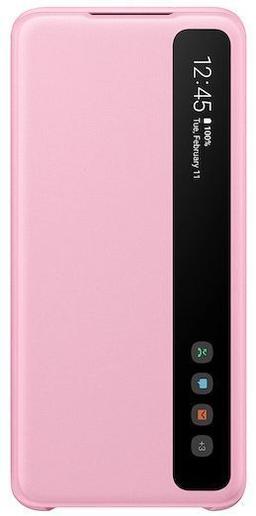 Samsung S-View Flip Phone Cover for Galaxy S20 (5G) - Pink