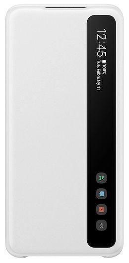 Samsung S-View Flip Phone Cover for Galaxy S20 (5G) - White
