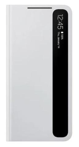 Samsung S View Flip Cover for Galaxy S21+ (5G) - Light Gray