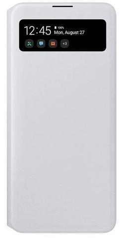 Samsung S View Wallet Phone Cover for Galaxy A51 (5G) - White