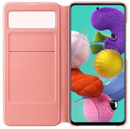 Samsung S View Wallet Phone Cover for Galaxy A51 (5G) - White
