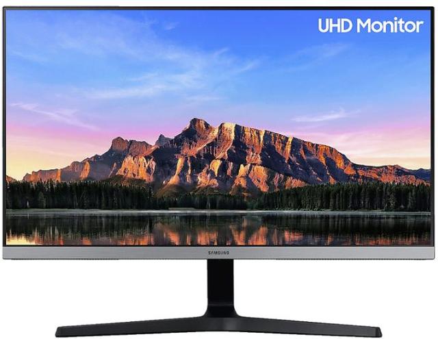 Samsung UR550 UHD Monitor 28" in Black in Excellent condition