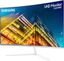 Samsung UR59C Curved 4K Monitor 32" in White in Excellent condition