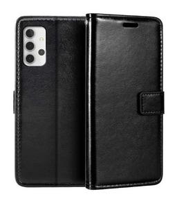 Samsung S-View Wallet Cover for Galaxy A32 - Black