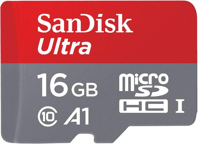 SanDisk Ultra microSDHC/SDXC UHS-I Card (Up to 120MB/s)