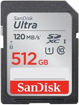 Sandisk Ultra SDHC C10 UHS-I Memory Card (120MB/s)