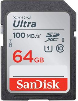 SanDisk Ultra SDHC/SDXC UHS-I Memory Card (Up to 90MB/s)