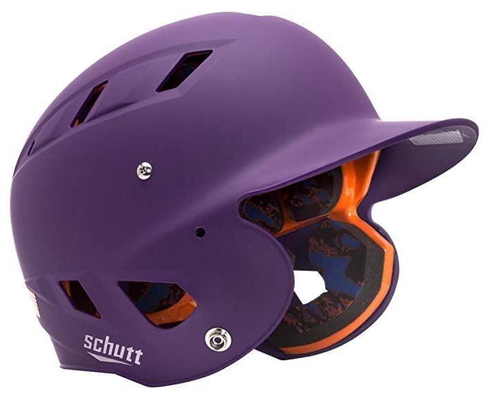 Schutt  Air4.2 Baseball Batting Helmet for Junior - Matte Purple - Excellent
