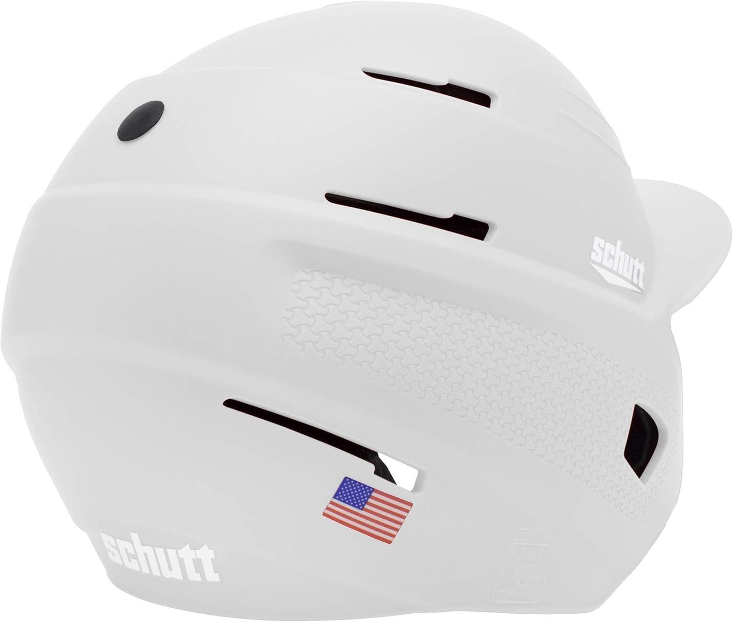 Schutt XR1 Baseball Batting Helmet for Junior - Matte White
