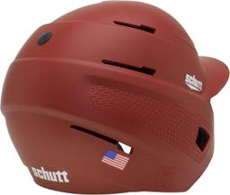 Schutt XR1 Baseball Batting Helmet for Senior - Matte Scarlet