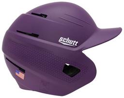 Schutt XR1 Baseball Batting Helmet for Senior - Matte Purple