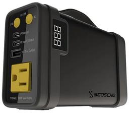 Scosche PowerUp 32K Portable Power Station - Black