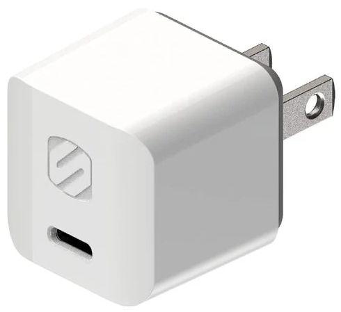 Scosche Powervolt PD 20W USB-C Mini Fast Charger - White