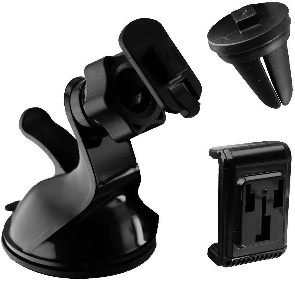 Scosche CarMount Universal 3-in-1 Window/Dash/Vent Car Mount for Smartphones - Black