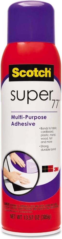 Scotch Super 77 Multipurpose Spray Adhesive 13.57 Oz - Default