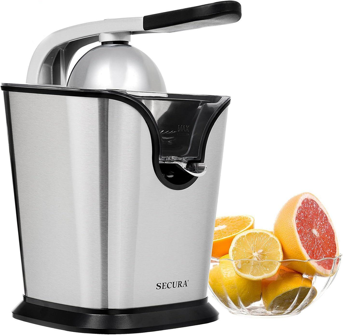 Secura  Upgrade Electric Citrus Juicer Press (GS-405Y) - Stainless Steel - Excellent