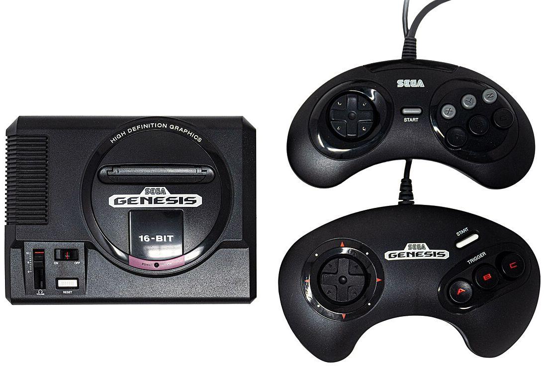 Sega  Genesis Mini - Black - Excellent
