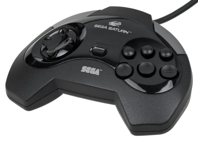 Sega Saturn Gaming Console - Black