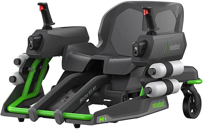 Segway Ninebot Mecha Kit w/ 8.7 mph Max Speed - Dark Grey