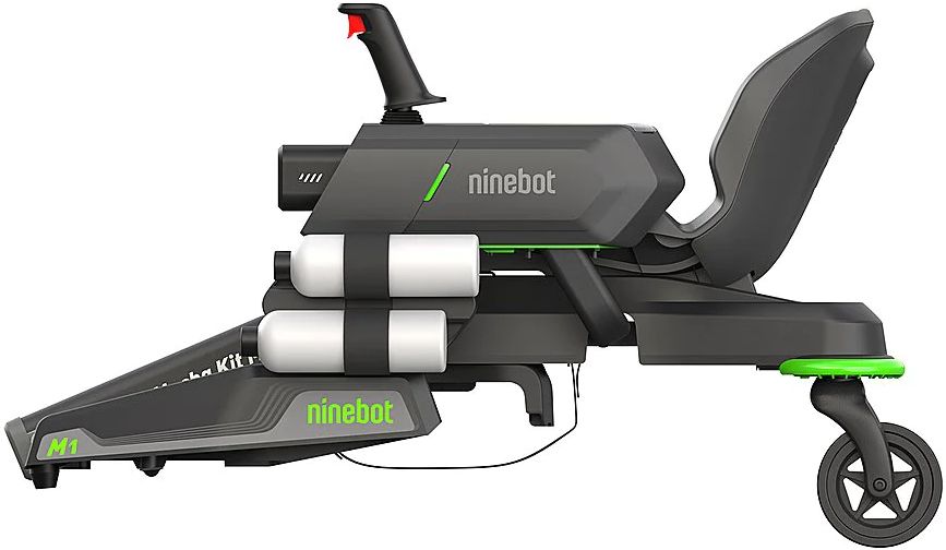 Segway Ninebot Mecha Kit w/ 8.7 mph Max Speed - Dark Grey