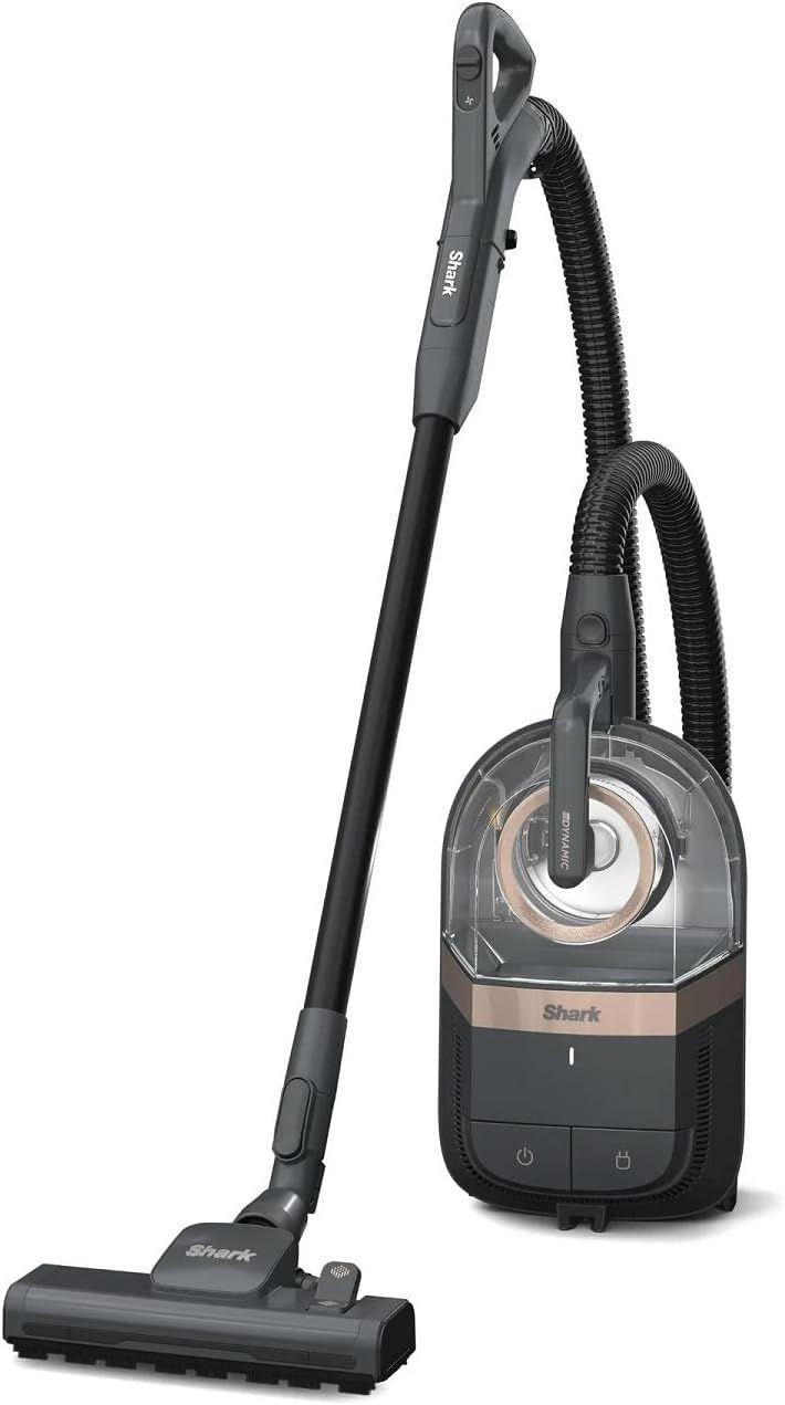 Shark CV101 Bagless Corded Canister Vacuum - Black/Rose Gold