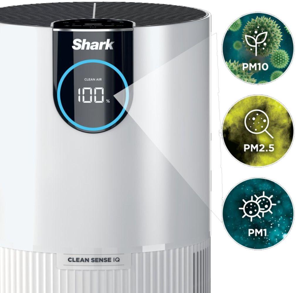 Refurbished Shark HP102 Air Purifier with True HEPA - Reebelo US