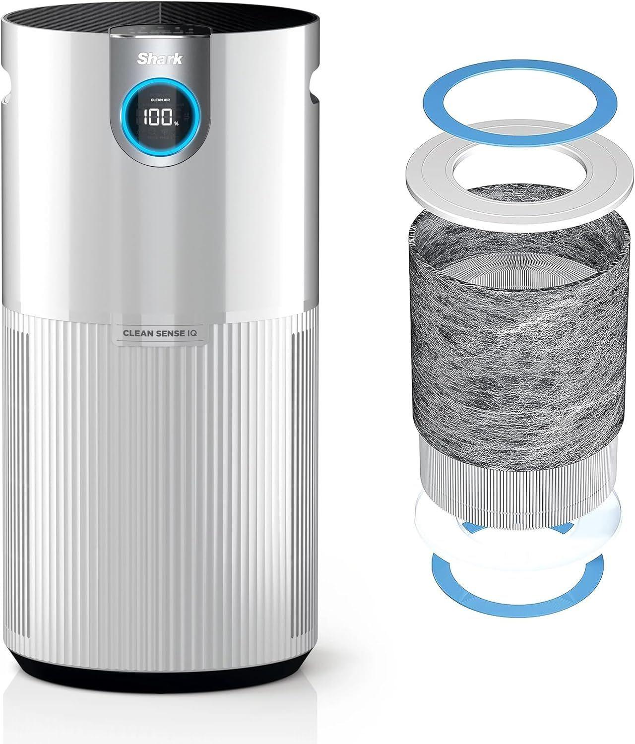Shark  HP200 Air Purifier MAX with Nano Seal HEPA - White - Premium