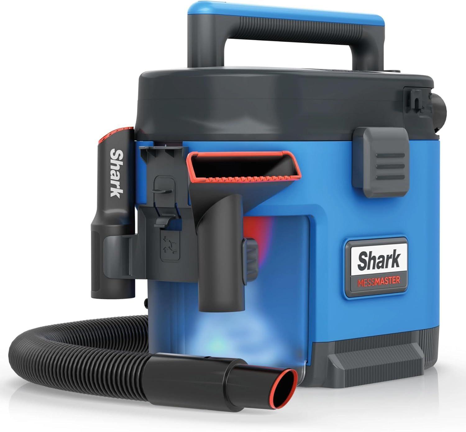 Shark  VS100 Messmaster Portable Wet Dry Vacuum - Blue - Excellent