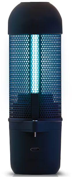 Sharper Image Air Sanitizer UV Portable Lamp - Black