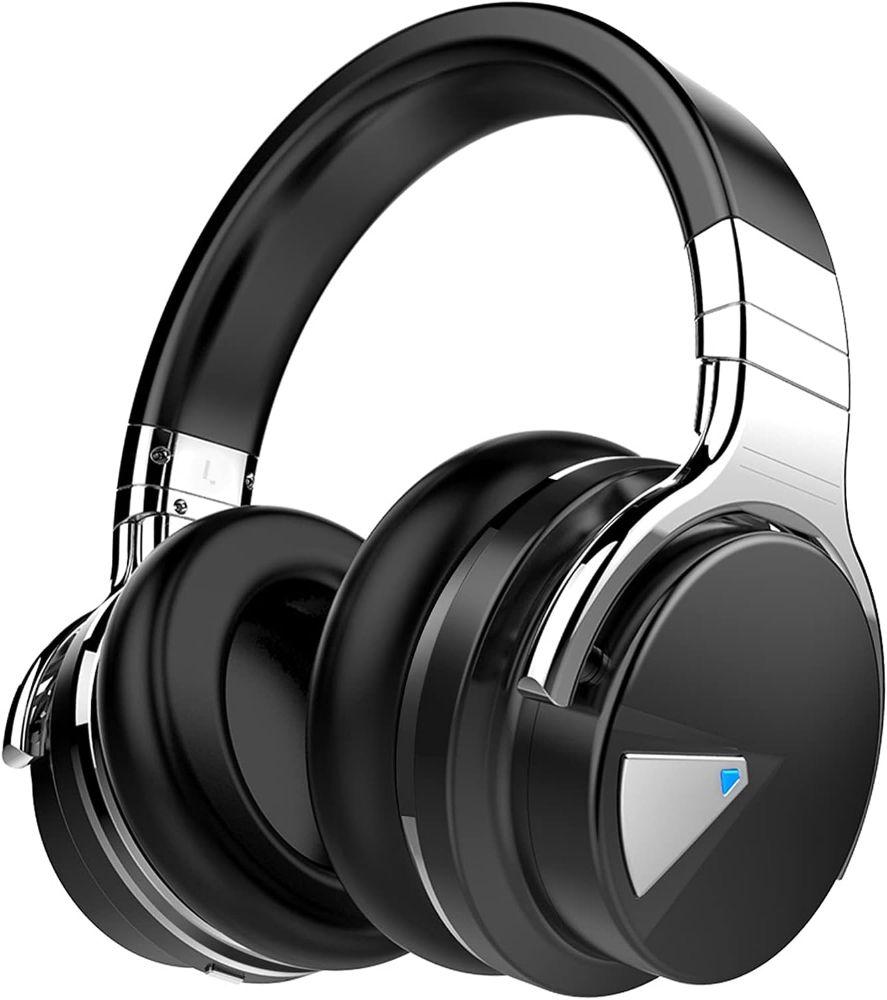 Silensys  E7 Active Noise Cancelling Headphones - Black - Acceptable