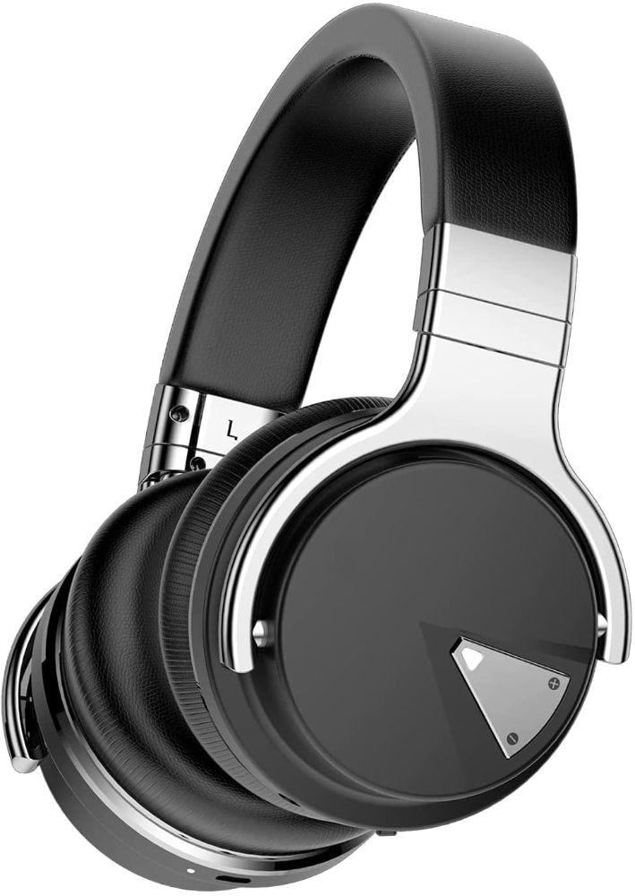 Silensys E7 Active Noise Cancelling Headphones - Black