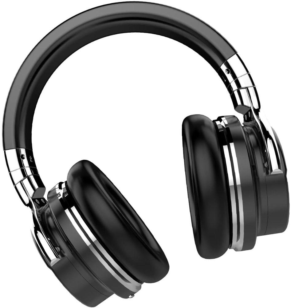 Silensys E7 Active Noise Cancelling Headphones - Black