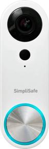 SimpliSafe Wired Video Doorbell Pro - White