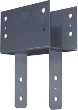 Simpson Strong-Tie CC68 Column Cap for 6x Beam | 8x Post - Grey