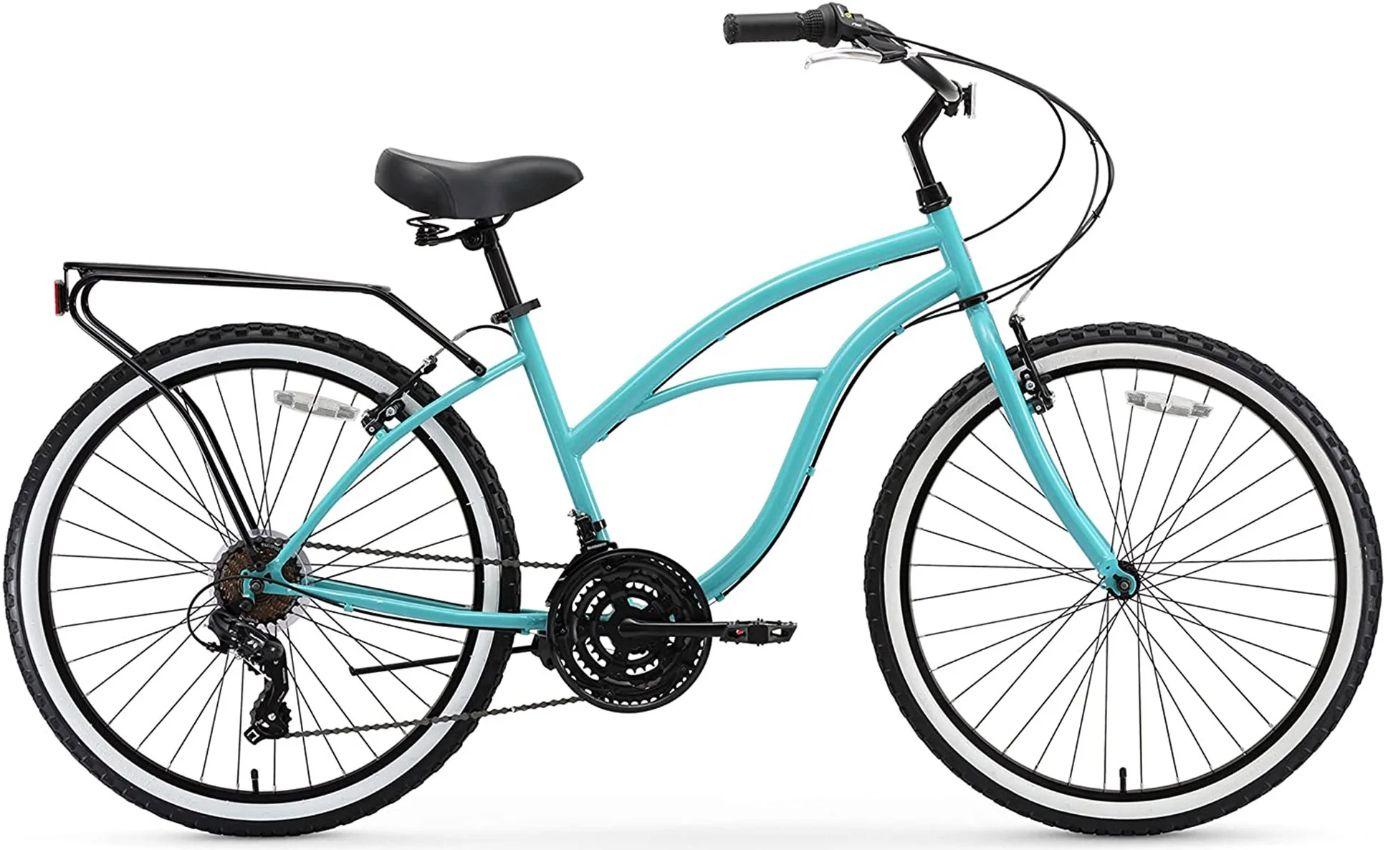 Sixthreezero  Around The Block Beach Cruiser Bike 1 Speed 26" - Teal Blue - Excellent