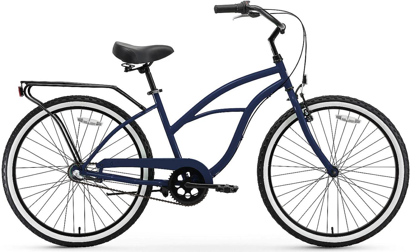 Sixthreezero  Around The Block Women's Beach Bike 7 Speed 26"   - Navy - Excellent