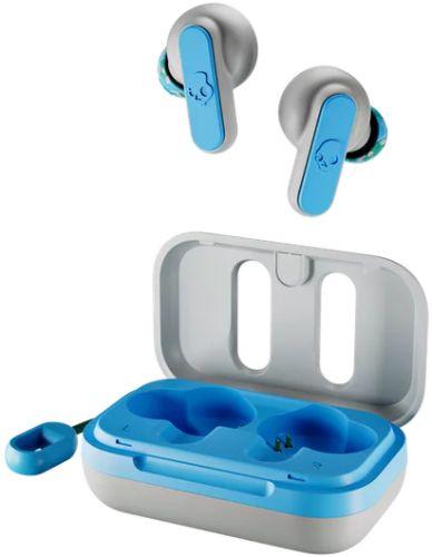 Skullcandy Dime XT 2 True Wireless Earbuds - Light Grey/Blue - Excellent