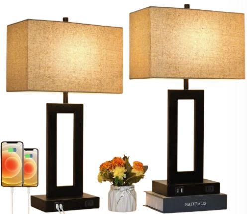 Skysonic  USB Table Lamps (2Pack) - Default - Excellent