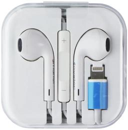 Smarter Wired Lightning 8-Pin Headphones - White