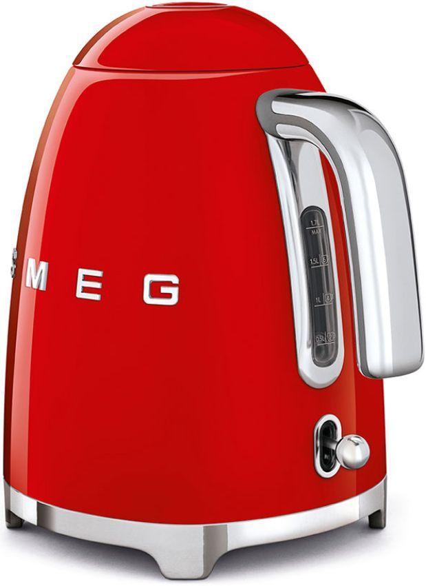 SMEG 50's Retro Style Electric Kettle - Red