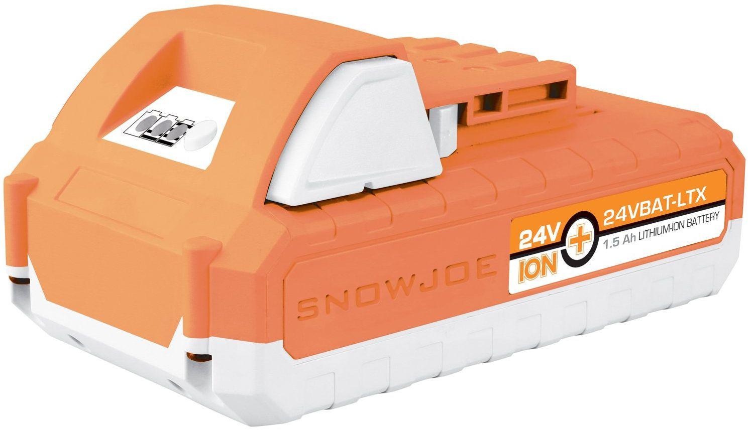 Snow Joe   + Sun Joe iON+ 24VBAT-LTE  - Orange - Excellent - 1.5 Ah