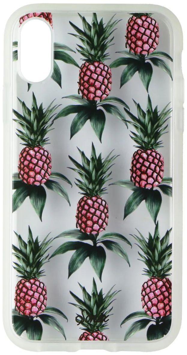 Sonix Clear Coat Hard Phone Case for iPhone XR - Clear - Pineapple Gold