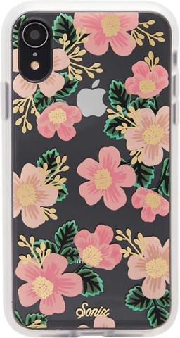 Sonix Clear Coat Hard Phone Case for iPhone XR - Clear Floral - Southern Floral
