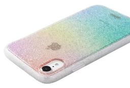 Sonix Clear Coat Hard Phone Case for iPhone XR - Glitter Rainbow