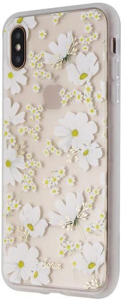 Sonix Clear Coat Phone Case for iPhone XS Max - Clear / Ditsy Daisy (White Flowers)