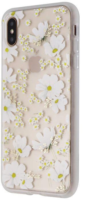 Sonix  Clear Coat Phone Case for iPhone XS Max - Clear / Ditsy Daisy (White Flowers) - Brand New